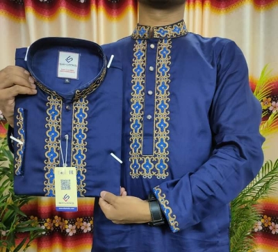 Buy Men's Luxury Semi Long Panjabi Online at Best Price in Bangladesh
