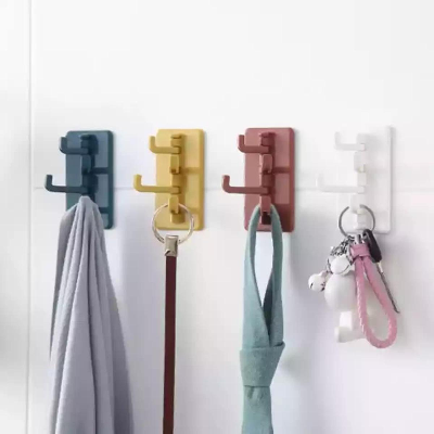 Buy Small Exquisite Folding Hook Creative Adhesive Hook Bathroom Kitchen Wall Hole  at Best Price In Bangladesh