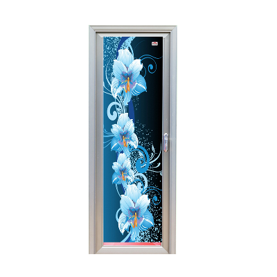 Picture of Protector Aluminium Glass Door Blue Joba LH 82'' *30''
