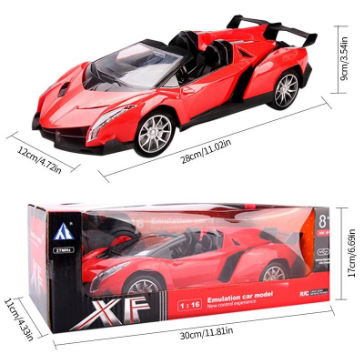 Buy  XF 27Mhz 1:16 Emulation Model Remote Control Rechargeable Racing Car Baby Toys at Best Price In Bangladesh