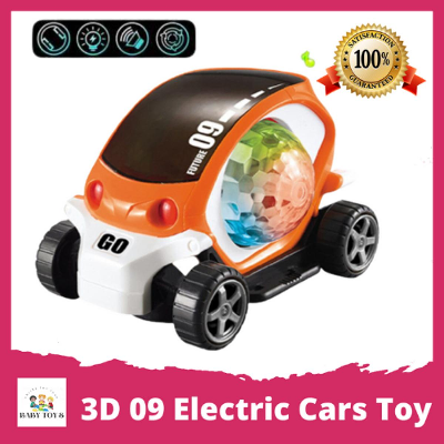 Buy 3D 09 Electric Cars Toy for Boys Girls with Lights Music, Baby Early Educational Toys (Multicolor) at Best Price In Bangladesh