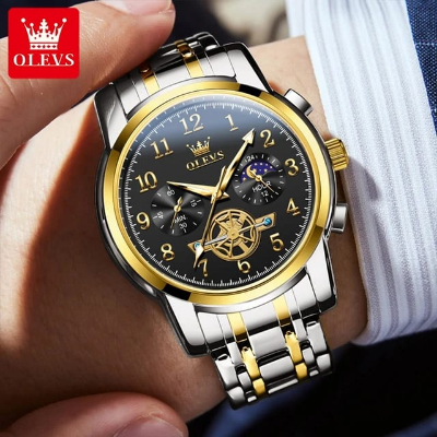 Buy OLEVS 2903 Luxury Quartz Movement Watch at Best Prices in Bangladesh