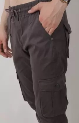 Buy New Men's Super Premium Deep Ash Casual Joggers at Best Price In Bangladesh
