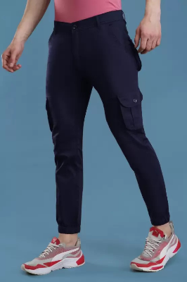 Buy New Men's Super Premium Navy Casual Joggers at Best Price In Bangladesh