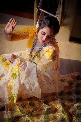 Picture of Chanderi Silk Saree for Women