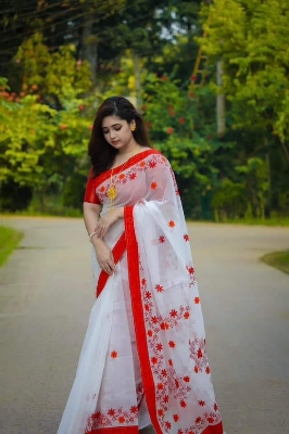 Picture of Chanderi Silk Saree for Women
