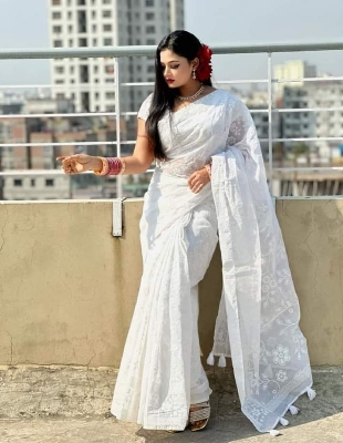 Picture of Chanderi Silk Saree for Women