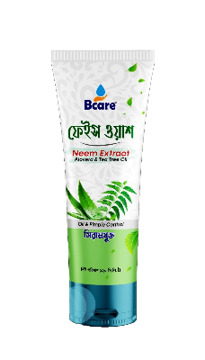 Buy Bcare Neem Extract Face Wash -120ml Online at Best Price in Bangladesh