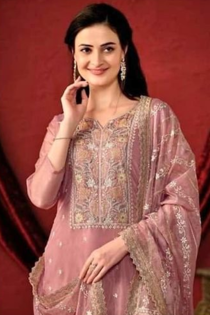 Buy Premium Unstitched Replica Salwar Kameez Designer Party Wear Suits - SA-1908  at best price In Bangladesh