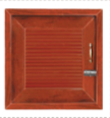 Picture of Solid Lobar Cat Door Coffee 24"x30" L