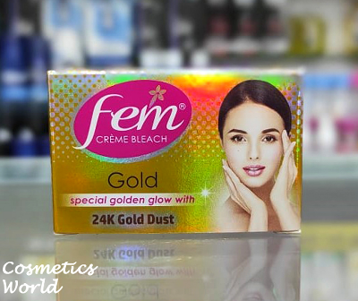 Buy Fem Fairness 24K Gold Creme Bleach - 8g (India) at Best Price In Bangladesh