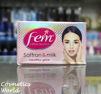 Buy Fem Fairness Saffron & Milk Creme Bleach - 24g (India) at Best Price In Bangladesh