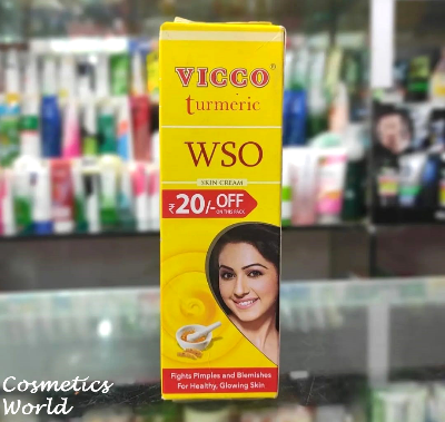 Buy Vicco Turmeric WSO Ayurvedic Skin Cream -25g (India) at Best Price In Bangladesh