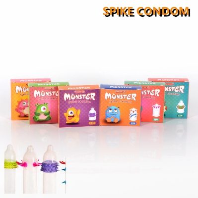 Picture of Recare Monster Condom - Spike Funny Shape Condom 1Pcs Pack