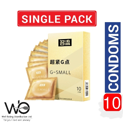 Picture of G Small Dotted Condom 10pcs Pack (Brand: MINGLIU)
