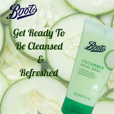 Picture of Boots Facewash - Boots Essentials Cucumber Facial Wash 150ml