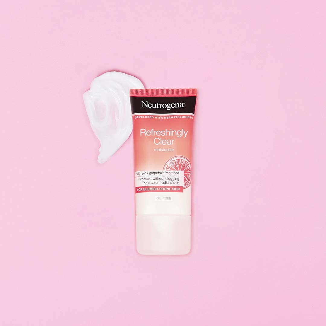 Picture of Neutrogena Moisture Cream - Refreshingly Clear Oil-Free Moisturiser with Grapefruit Scent  - 50ml