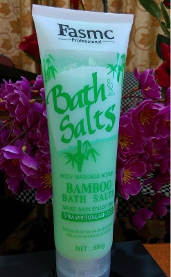 Picture of FASMC Bath Salts Body Massage Scrub - Bamboo - 380gm