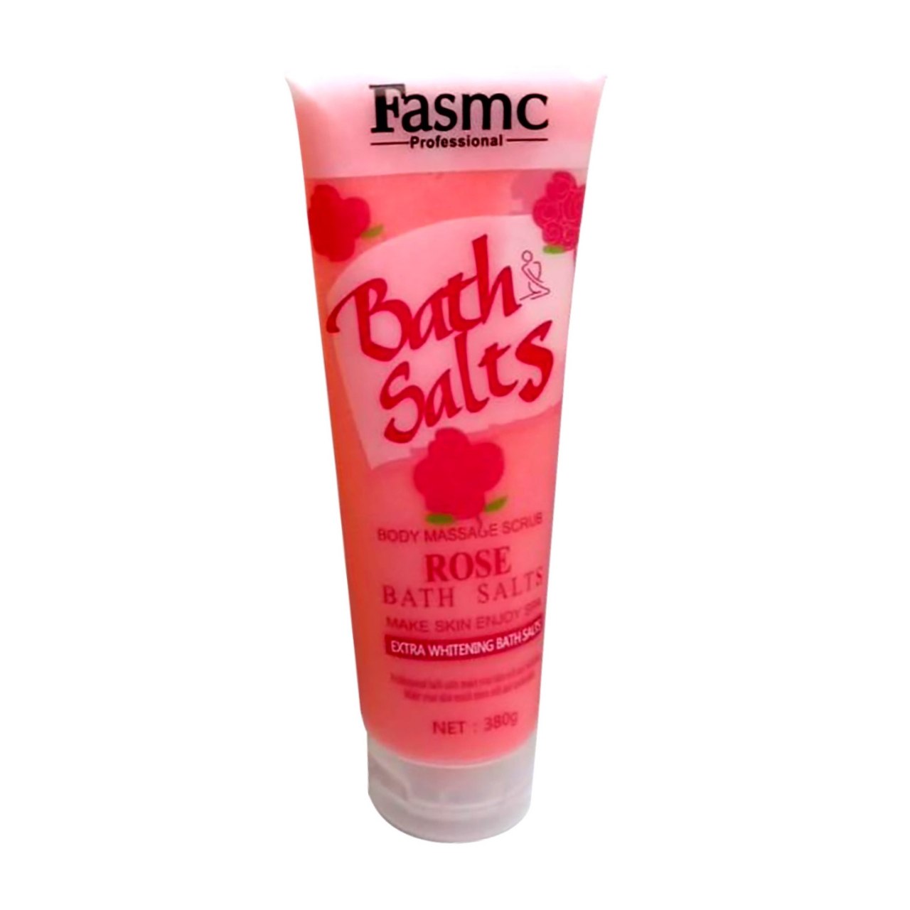 Picture of FASMC Bath Salts Body Massage Scrub - Rose - 380gm