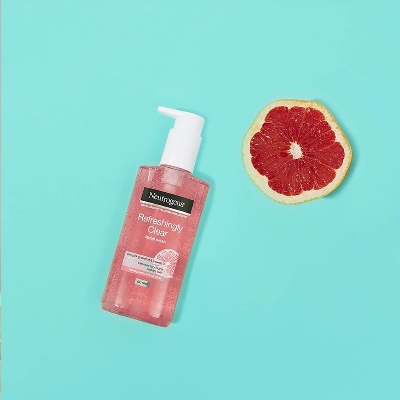 Picture of Face Wash - Neutrogena Refreshingly Clear Facial Wash with Pink Grapefruit and Vitamin C - 200ml