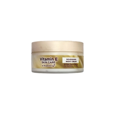 Picture of Superdrug Skincare Vitamin E Nourishing Night Cream 100ml For Normal to Dry Skin (Made in UK)