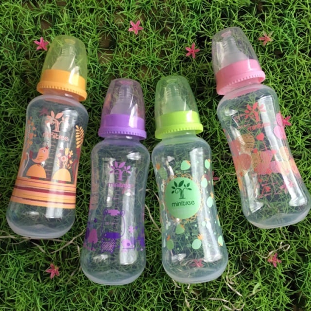 Picture of Baby Feeder Minitree Baby Feeding Bottle 6m+ 270ml Bottle Multicolor Available
