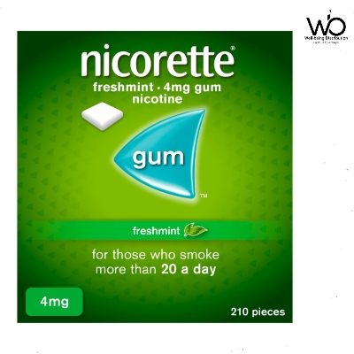 Picture of Nicorette 4mg Freshmint Gum 210 Gums Pack (International)