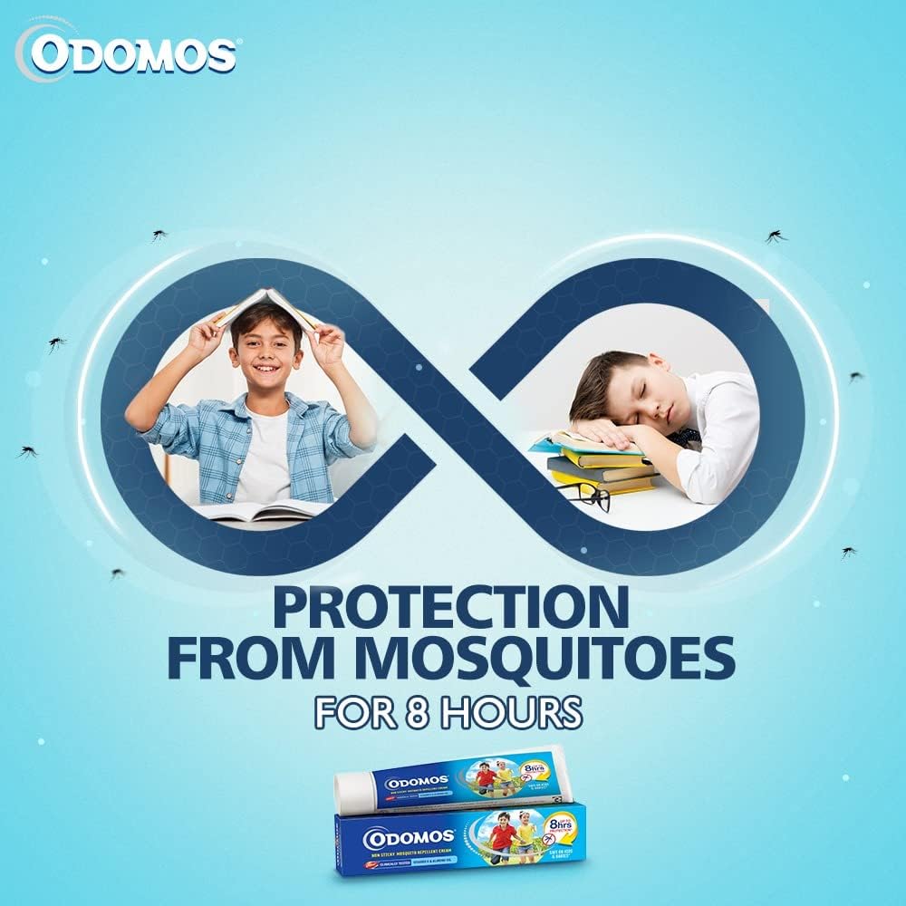 Picture of Odomos 23gm Naturals Mosquito_Repellent Non-Sticky Cream with Aloe Vera & Citronella (Made in India)