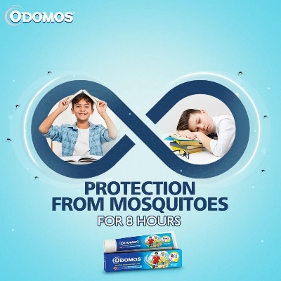 Picture of Odomos 23gm Naturals Mosquito_Repellent Non-Sticky Cream with Aloe Vera & Citronella (Made in India)