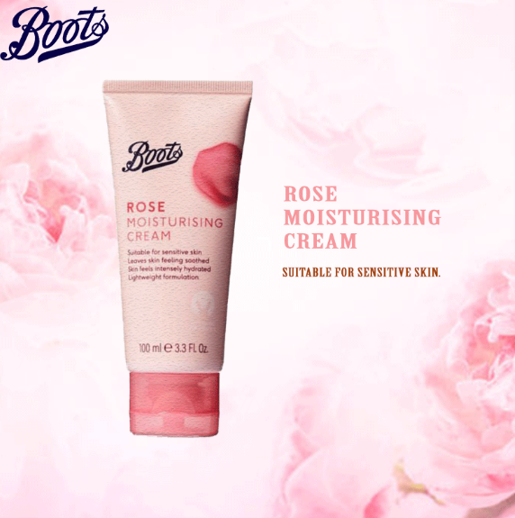 Picture of Boots Rose Moisturising Cream 100ml (International)