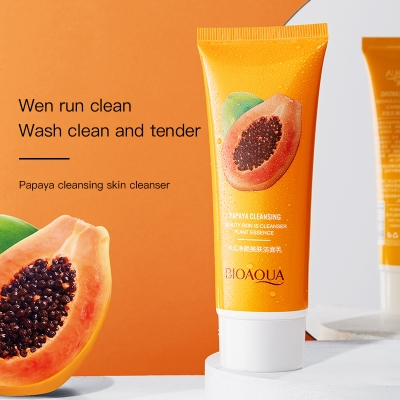 Picture of Bioaqua Papaya Cleansing Skin Beauty Cleanser 100gm