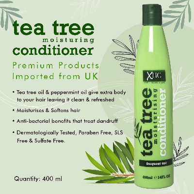Picture of Xpel Hair Care Tea Tree Moisturising Conditioner 400ml