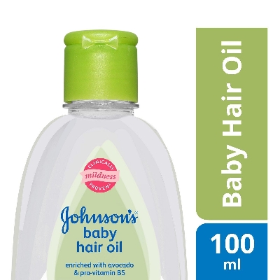 Picture of Johnson's Baby Hair Oil 100ml Enriched with Avacado Oil & Pro-vitamin B5