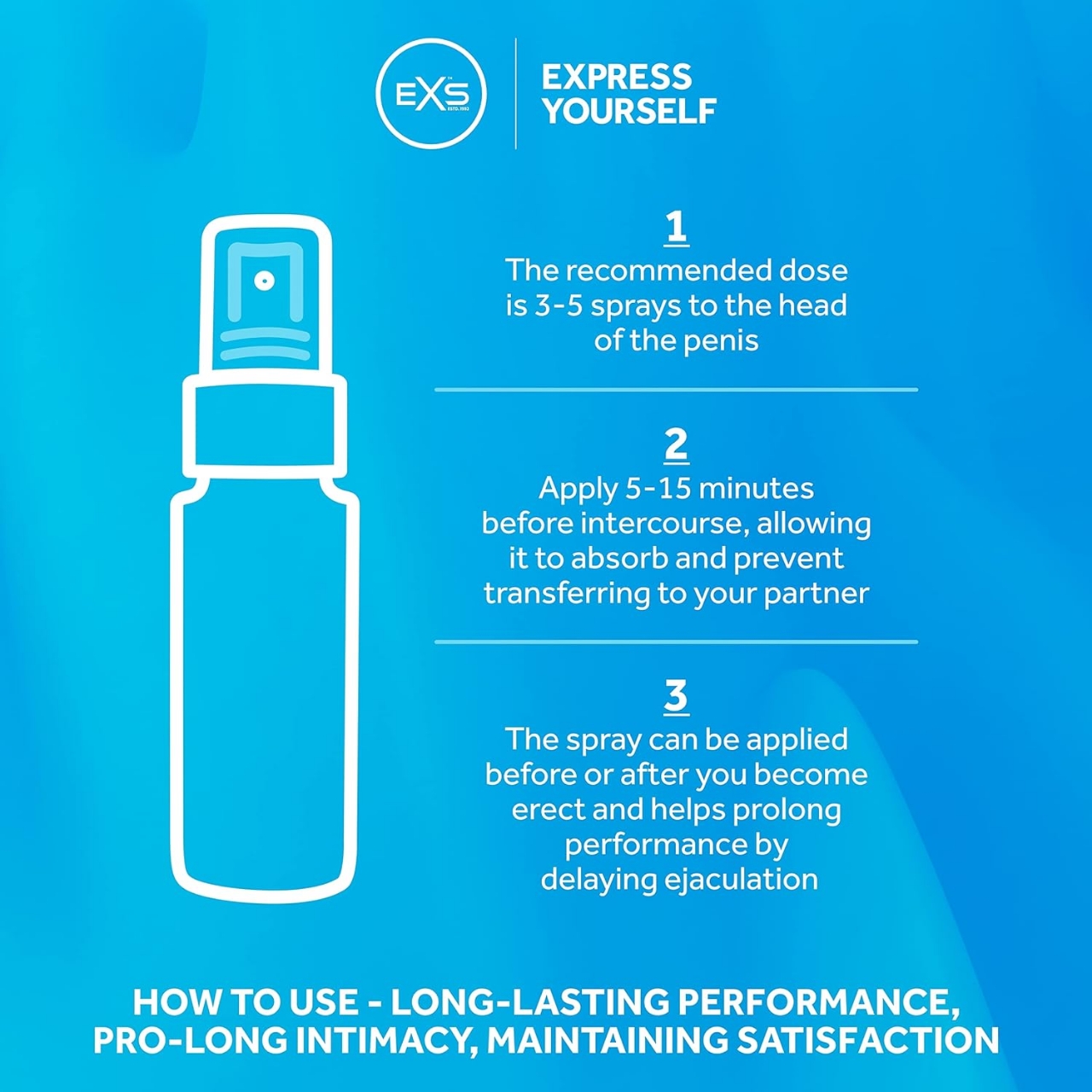 Picture of Durex Extra Thin Condom 10s Pack & EXS Spray 50ml | Wedding & Honeymoon Combo Pack