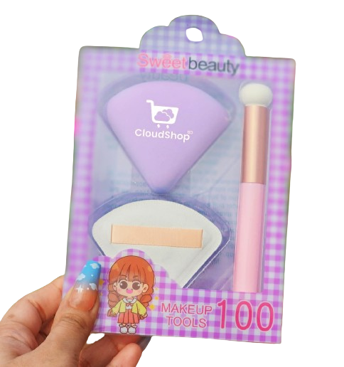 Picture of Sweet Beauty 3 Pcs Makeup Tools