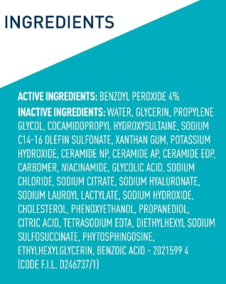 Picture of CeraVe Acne Foaming Cream Cleanser 150ml