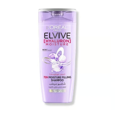Buy L'Oreal Paris Elvive Shampoo 400ml Hyaluron 72h Moisture filling Shampoo for Dehydrated Hair at Best Price In Bangladesh