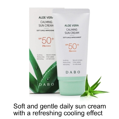 Buy Dabo Aloe Vera Calming Sun Cream UV-AB Shield SPF50+ PA++++ 70ml at Best Price In Bangladesh