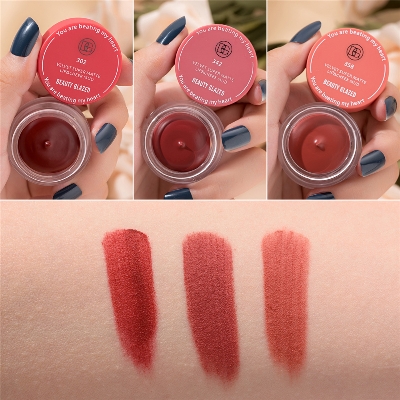 Buy Beauty Glazed Velvet Matte Lip & Cheek Mud Moisturize Waterproof Long Lasting Double Use For Lip And Cheek at Best Price In Bangladesh