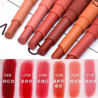 Picture of Heng Fang Dream Matte Velvet Lipsticks Set 6pcs Refreshing Matte Color Lipstick