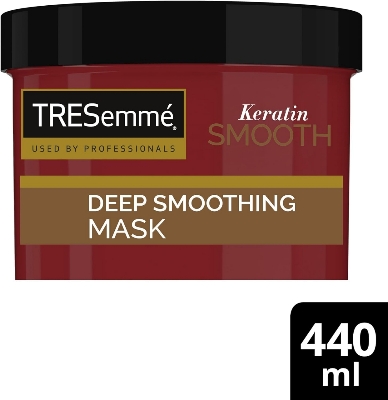 Picture of TRESemme Keratin Smooth Deep Smoothing Mask 440ml Rinse-out Hair Treatment with Hydrolysed Keratin for soft, shiny, frizz-free Hair