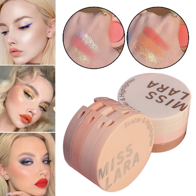 Picture of 3in1 Miss Lara Blusher & Highlighter | Shade#1,2