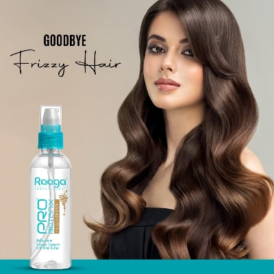 Picture of Raaga Professional Probotanix Frizz Control Hair Serum 100ml for Hair Smoothing with Shea Butter, Anti Frizz Serum for Hair