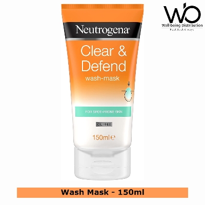 Picture of Neutrogena Clear & Defend Wash_Mask for Spot Prone Skin - 150 ml