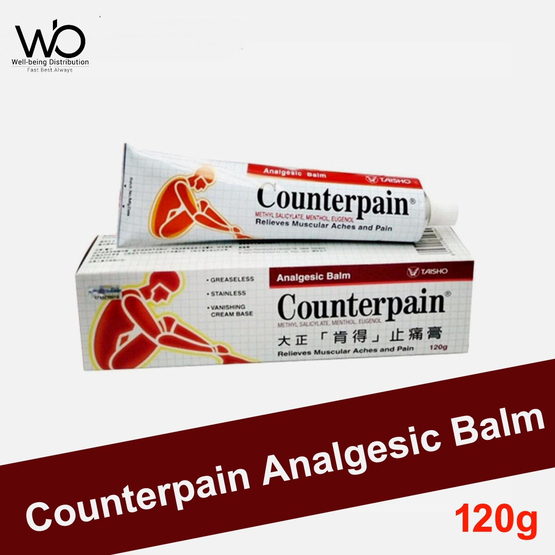 Picture of Counterpain Analgesic Balm Relieves Muscular Aches And Pain 120g (Made in Thailand)