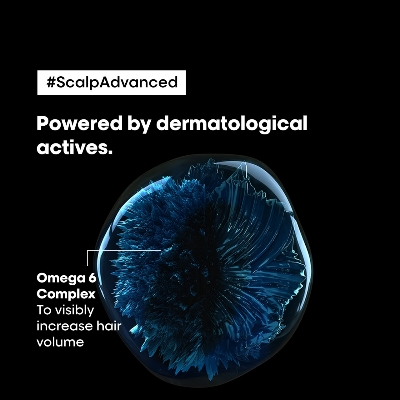 Picture of Loreal Professionnel Scalp Advanced Shampoo 300ml Density Advanced For Thinning Hair With Omega 6 (International)