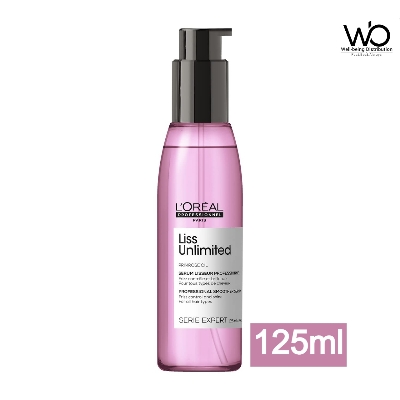 Picture of Loreal Professionnel Serie Expert Hair Serum 125ml Liss Unlimited Primrose Oil Blow Dry Serum For Frizz-Free Hair (International)