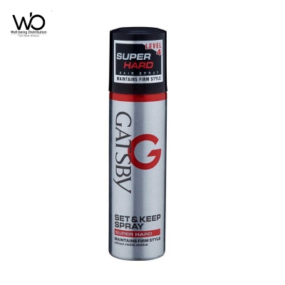 Picture of GATSBY Hair Spray Level 4 Set and Keep Spray Super Hard 66ml