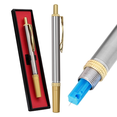 Picture of Hijama Pen 1 Head Stainless Steel Blood Sampler For Hijama Cupping Set (Blood Lancet Not Included)