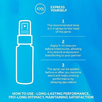 Picture of Durex Extra Thin Condom 10s Pack & EXS Spray Plus 50ml | Wedding & Honeymoon Combo Pack